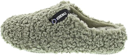 VERBENAS Hausschuhe York Curly Verde - Größe: 36