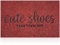AOAOPQ Funny Doormat Cute Shoes Take Them Off Door Mats Welcome Outside Outdoor Indoor Mats for Garden Entrance Hallway Shoe Scraper Rubber Backing Washable Rug 60x 90 CM Dark Red