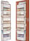 WishJazz Over the Door Storage Organiser, 50lb Anti Tilt Door Hanging Shelves With 6 Clear Window Pockets, Back of Door Hanging Storage Organiser for Pantry Nursery Bathroom Bedroom, toys - Ivory