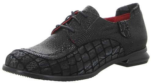 Simen 6659A SCHWARZ Schnürschuhe schwarz schwarz