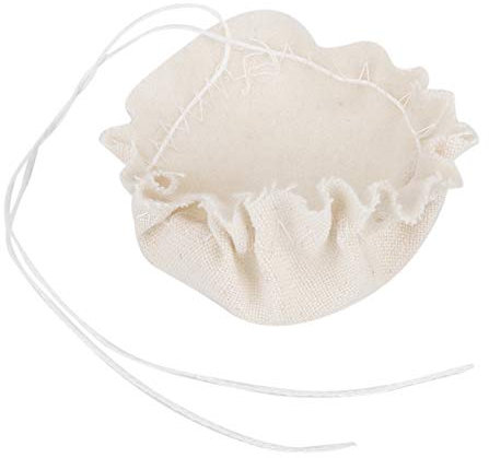 10 Piezas de Repuesto de Tela de Colador de café Reutilizable para el Hogar para Sifón, Hecho de Algodón, café Suave, Adecuado para Varias Cafeteras con Sifón