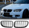 Lcyen E92 E93 3er Streifen Nieren Schwarz Kühlergrill Doppelsteg für 3er E92 E93 2010-2013 Grill Glanz Schwarz Doppelsteg Glanz Grill Vorne