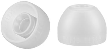 para WI-C400 WI-C300 C300 C400 Auriculares Tips Cap Auricular Tips Earcup Cover S/M/L In para WI-C400 WI-C300 C300 C400 (Transparent White)