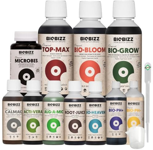 Weedness BioBizz Dünger All-Star Try Pack Big All Extrem - Grow Anbau Indoor Outdoor Naturdünger Bio Starter Orchideen Zimmerpflanzen