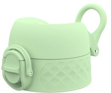 Ion8 Couvercle Anti-fuite OneTouch 2.0 | Pour Gourdes 320ml, 350ml, 400ml, 500ml, 600ml | Remplacement, Petit, Plastique, Vert Océan