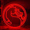 LMSIGNLY Dragon Neon Schild Gamer Neonlicht für Wanddekoration Rotes Spiel Logo Neonlicht Schild Dimmbares Kampfspiel LED Schild für Spielzimmer Wandkunst Jungen Spielzimmer Dekor