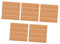 minkissy 5sets Cd Paper Sleeves Square Cd/dvd Storage Cases for Organizing 50pcs*5
