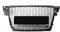 Grill Glanz Schwarz Doppelsteg Sport Kühlergrill Für Au&di A4 S4 RS4 B8 2009 2010 2011 2012 Styling glänzend schwarz Frontstoßstange Nierengrill Gitter Hex Mesh Honeycomb Grill Schwarz Glänzend Doppel