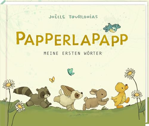 Eintragalbum – Papperlapapp: Meine ersten Wörter: Erinnerungsalbum für Babys erste Wörter, liebevoll illustriert von der Erfolgsillustratorin Joëlle Tourlonias (Alben & Geschenke fürs Baby)
