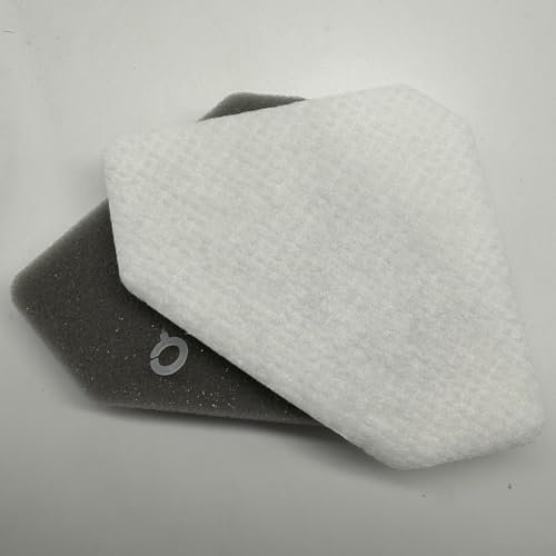 Juego de filtros compatibles para aspiradoras Shark BU3120 BU3523, paquete de 4 filtros de espuma y fieltro (4 juegos)