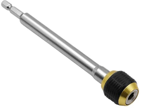 Prolunga per Punta da Trapano - Mandrino Rapido Con Impugnatura Esagonale,Accessorio Multiuso Per Installazioni Fai Da Te