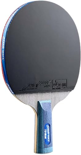 Professional Table Tennis Paddle with High Elastic Sponge, ITTF Approved for Advanced Play