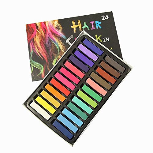Creating Signature 24 Hair Chalk Temporary Hair Dye Colour Soft Pastels Salon Kit