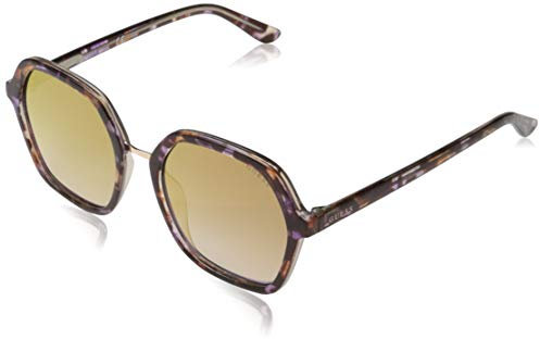Guess Unisex-Erwachsene GU7557 74Z 54 Sonnenbrille, Pink (Rosa)