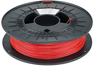 NuNus Rubber Filament TPU Filament (Rot) 0,5kg Made in Europe Premium Qualität 500gm Rolle