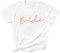 Wood Meets Color T Shirt Team Braut, Tshirt Frauen, Junggesellenabschied T-Shirt, Brautjungfer Tshirt(Bride Weiß XL)