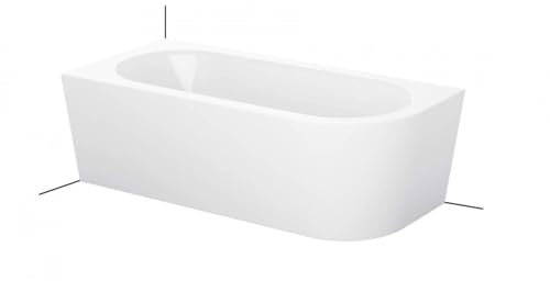 Bette Starlet IV Silhouette, 185x85cm, Badewanne, Einbau in Ecke Links, 6670CERVK, Farbe: Weiß - 6670-000CERVK