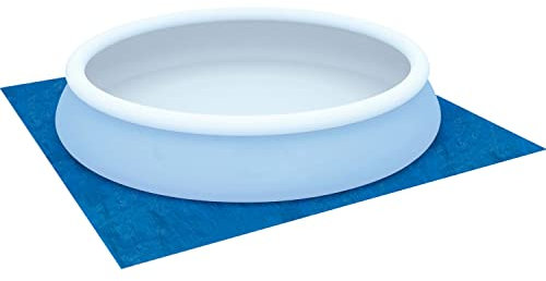 Poolunterlage für runde Quick-up Pool Ø305cm - 110g/m² PE - Wasserdicht - Bodenfolie Unterlagen Schutz Bodenschutzplane Unterlegplane Bodenplane - Familienpool Pool Swimmingpool Poolzubehör