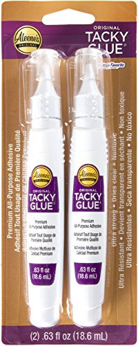 Aleene's Fast Drying Tacky Glue Pens 2/Pkg-.63oz