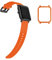 YHC Cinturino per Xiaomi Amazfit Bip/Bip Lite Cinturini,Braccialetto di Ricambio in Silicone Morbido con Guscio Protettivo (Arancia)