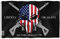 Anley Fly Breeze 3x5 Fuß Freiheit oder Tod 2. Änderung 1789 Flagge - Lebendige Farbe und Fade Proof - Leinwand Kopf und doppelt genäht - USA Punisher Schädel Flaggen Polyester mit Messing Ösen