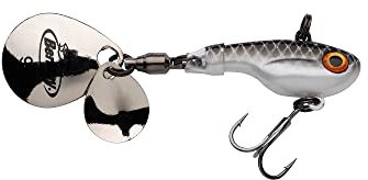 Berkley Pulse Spintail, Jig Lure with Spinner Blade & Berkley Fusion Treble Hook - Long Casting Hard Bait for Perch, Trout, Pike, Unisex,Roach, 5g | 50mm