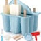 Eisformen für Stieleis - 9 BPA-freie Silikon Popsicle Formen - Wassereis Selber Machen für Kinder, Baby und Erwachsene - DIY Eis am Stiel