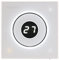 Wengart Termostato Riscaldamento a Pavimento WG502,Per Caldaie a Gas/Acqua,AC230V 3A,Bianco
