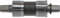 Shimano Unisex – Erwachsene BB-UN300 Innenlager, Silber,schwarz, 123 mm
