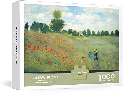 Puzzle für Erwachsene, 1000 Teile Puzzle, groß, 68 x 50 cm