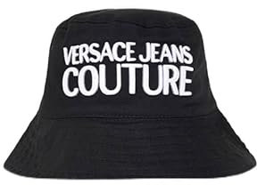 Versace Bucket Hat Größe TU, Schwarz , Einheitsgröße