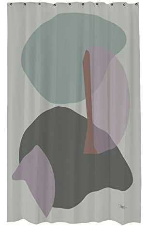 Mette Ditmer Gallery Duschvorhang Frost Green
