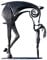 JTBDWOSK Kuss Pferd Skulptur,Metall Skulptur Metalldruck Pferd Statue, Pferd Dekoration Moderne Statue Für Heimdekoration Skulpturen Deko,Grau