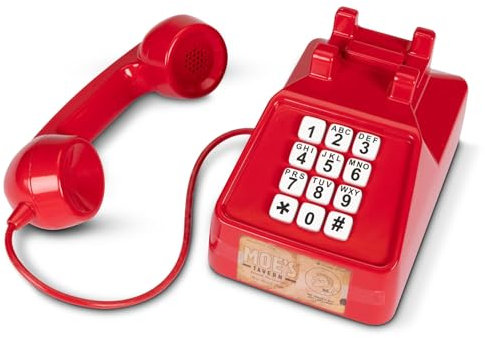 Die Simpsons: Moes Scherztelefon von JAKKS Pacific, Interaktives Telefon aus Moes Taverne, Über 10 Scherzanrufe und -sprüche, 2 Spielmodi, für Kinder und Sammler