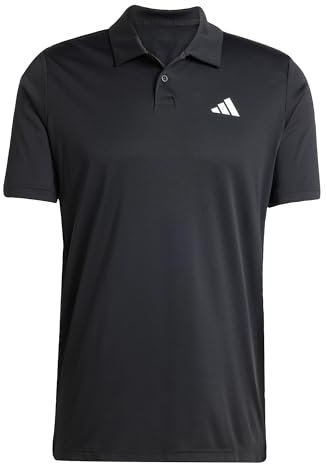 adidas Men's Club Tennis Climacool Polo Shirt, Black, XL