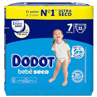DODOT STAGES size 7 diapers 15-24 kg 32 units