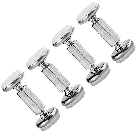 WESIEVYA 4pcs Home Supplies Bedside Anti Shake Fixer Silver Bunk Bed with Desk Bed Stabilizer against Wall