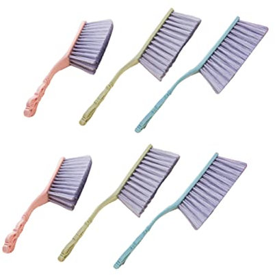 FRCOLOR 6stücke Staubreinigungsbürsten Mit Ergonomischem Griff Multifunktionale Möbel Und Sofa-bürsten Blau Grün Für Gründliche Reinigung Von Oberflächen Und Schwer Zugänglichen