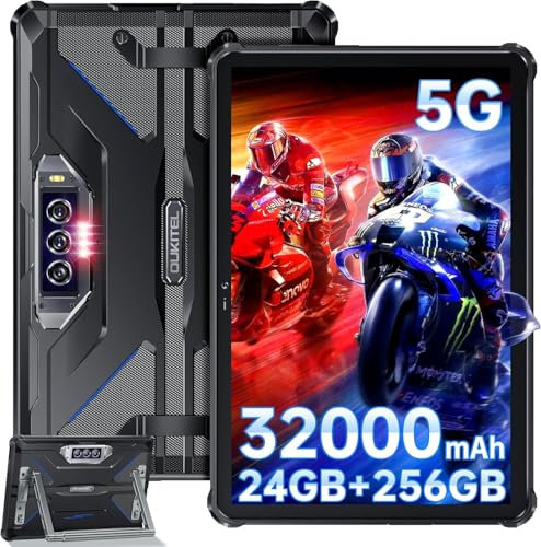LMHTRADE RT7 Titan Rugged 5G Tablet 10.1 Inches FHD + 32000mAh 24GB + 256GB Android 13 Tablet MTK 720 Dimensional Tablets 48MP + 20MP PC