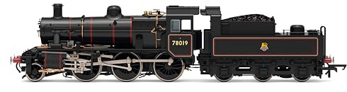 Hornby - R30390 BR Standard 2MT - Early BR - Lined 78019 NE 12D, Black