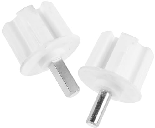 Luxshiny Adattatore per Giunto Quadrato-rotondo 70mm 2 Pezzi per Tende da Sole Cappucci Terminali Resistenti UV per Pensiline da Patio Accessori Hardware per Installazione e