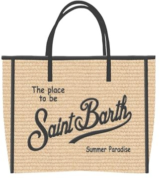 Saint Barth Mc2 Donna Borsa A Mano VIVM001 Polipropilene Nero Taglia Unica