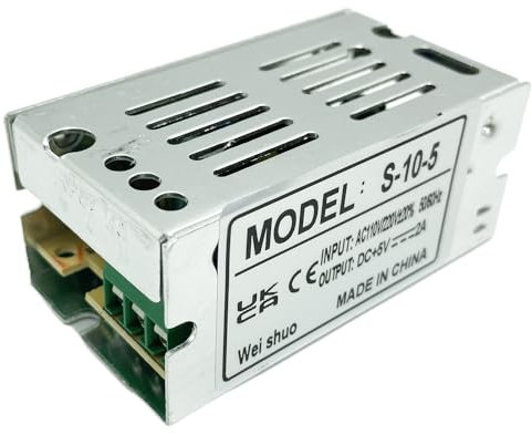 LianShi 5V 2A 10w Universal Schaltnetzteil geregelter Transformator urzschluss und Überstromschutz AC220V to DC5V Für industrielle Automatisierung 3D-Drucker LED-Licht