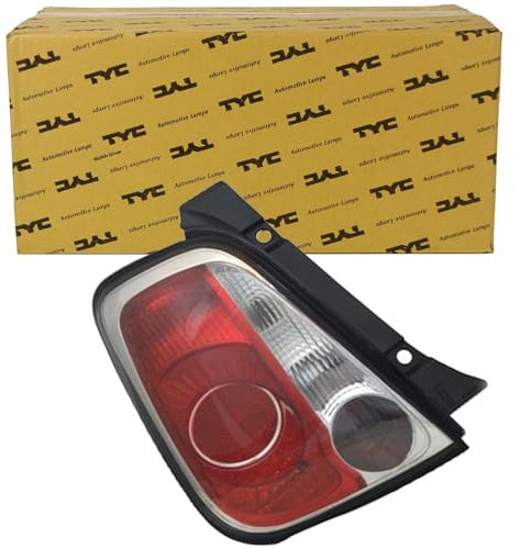 TYC Heckleuchte 11-11283-21-2 rechts | Kompatibel mit: ABARTH 500 / 595 / 695, FIAT 500
