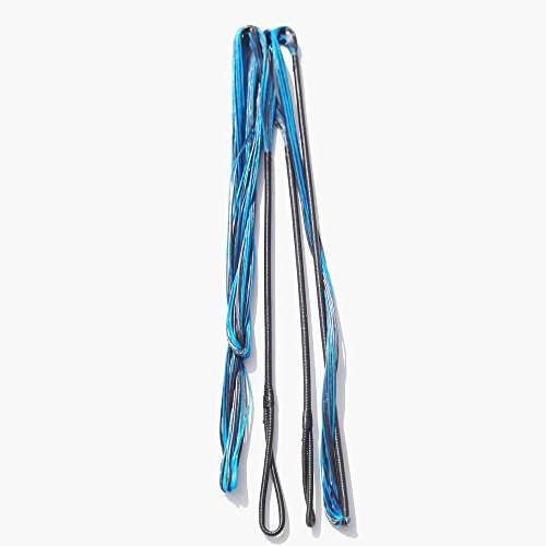 SHARROW Bogenschießen Sehnen Dacron Bogensehne 16 Stränge Bogenschnur für 48-70 Zoll Recurvebogen Traditionellen Longbow (Model 7, 168cm /16 Strands)