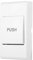 Door Access Control Button, Door Exit Release Push Button with Large Button Design, Home Switch Part of Access Control