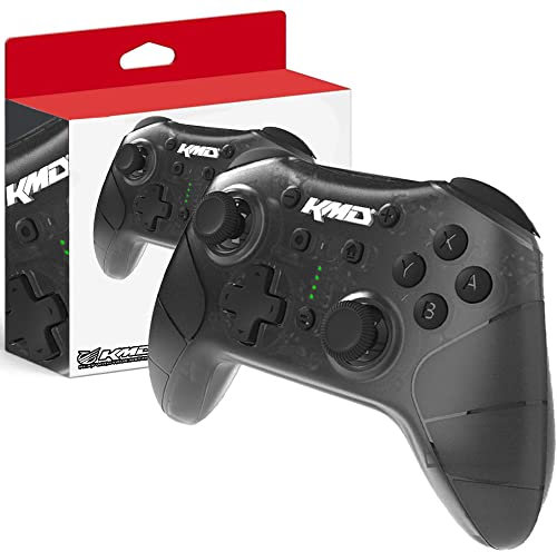 KMD Bluetooth Wireless Pro Controller For Switch - Black (Nintendo Switch)