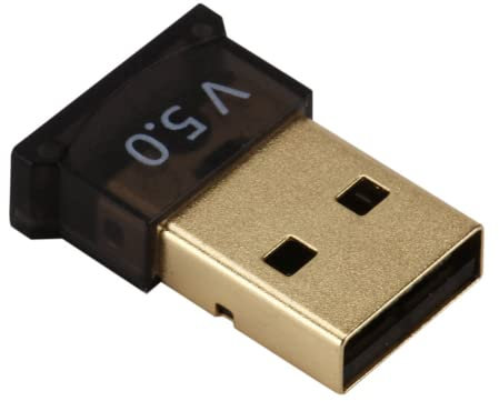 Fasizi Adaptador Bluetooth 5.0 BT transmisor receptor USB 2.0 adaptador USB inalámbrico USB para ordenador portátil
