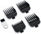 4 pettini di ricambio professionali in nylon nero, 3, 6, 10, 13 mm, 1/8 1/4 3/8 1/2, compatibili con Wahl Full-Size Standard Magic Clip Senior Super Taper 8148