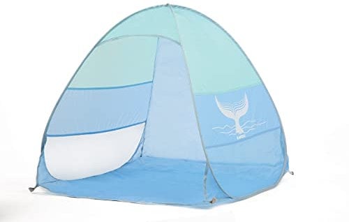 Ludi - Abriplage - Tente Pop-up Plage Anti-UV - Protège du Vent, du Soleil et du Sable
